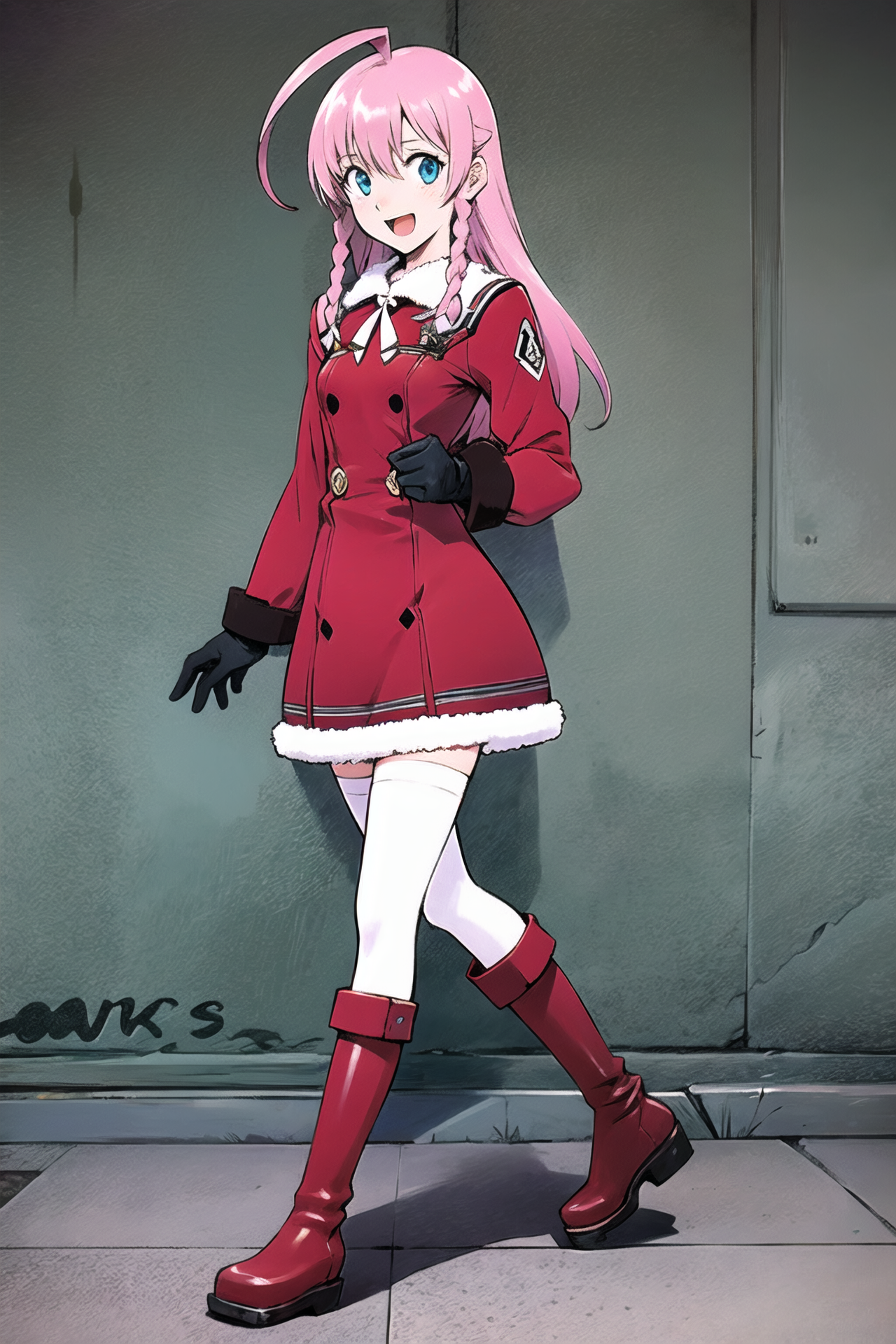 05443-3726022705-1girl, thighhighs, pink hair, solo, boots, braid, blue eyes, gloves, ahoge, long hair, walking, hair ornament, long sleeves, zet.png